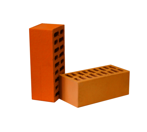 Кирпич керамический лицевой пустотелый утолщенный 250х120х88 М125
