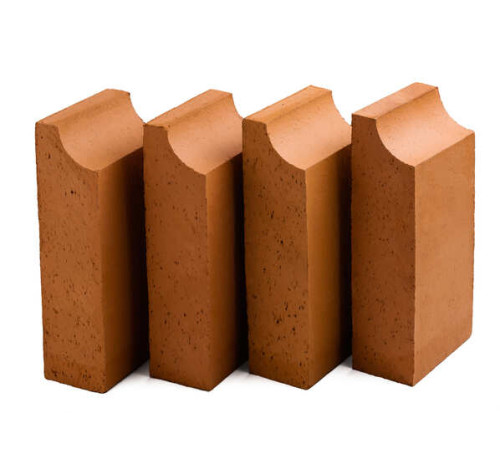 Кирпич керамический рядовой полнотелый профильный Карниз М200