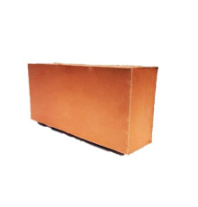 Кирпич керамический рядовой полнотелый профильный Гладкий М200