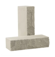 Кирпич облицовочный полнотелый колотый «Дикий камень» (КСЛА1)