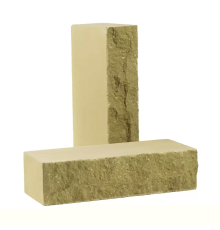 Кирпич облицовочный полнотелый колотый «Дикий камень» (КСЛА2)