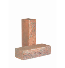 Кирпич облицовочный полнотелый колотый «Дикий камень» (КСЛA46)