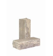 Кирпич облицовочный полнотелый тычковый «Дикий камень» (КСЛБ16)