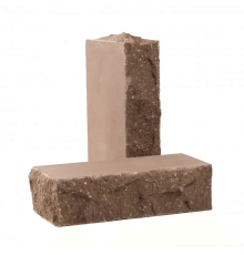 Кирпич облицовочный полнотелый тычковый «Дикий камень» (КСЛБ5)