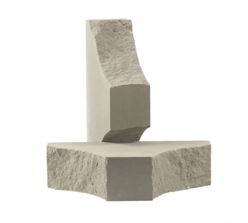 Кирпич Лицевой,Фасонный с двумя вогнутыми углами (КСЛТ-2ВУ1)