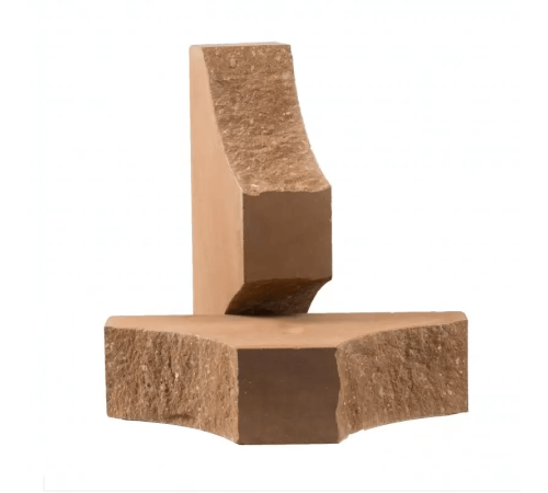 Кирпич Лицевой,Фасонный с двумя вогнутыми углами (КСЛТ-2ВУ3)