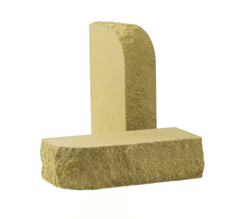 Кирпич скругленный (КСЛТ-С2)