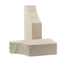 Кирпич Лицевой,Фасонный с одним вогнутым углом (КСЛТ-ВУ1)