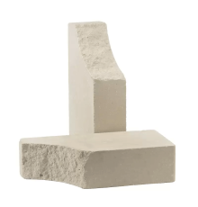 Кирпич Лицевой,Фасонный с одним вогнутым углом (КСЛТ-ВУ1)