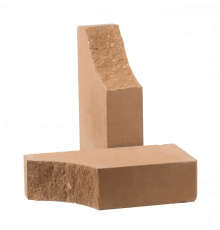 Кирпич Лицевой,Фасонный с одним вогнутым углом (КСЛТ-ВУ3)