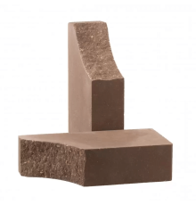 Кирпич Лицевой,Фасонный с одним вогнутым углом (КСЛТ-ВУ5)