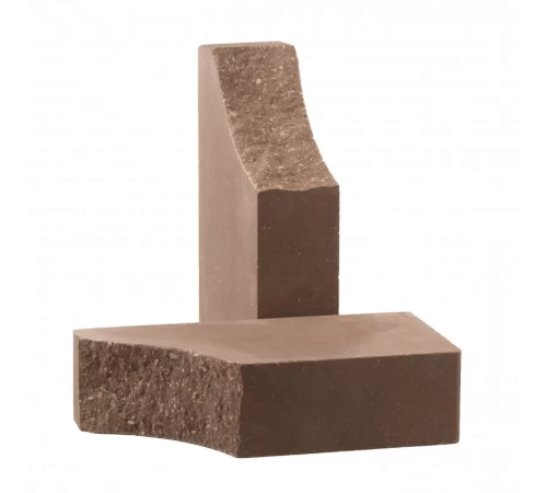 Кирпич Лицевой,Фасонный с одним вогнутым углом (КСЛТ-ВУ5)