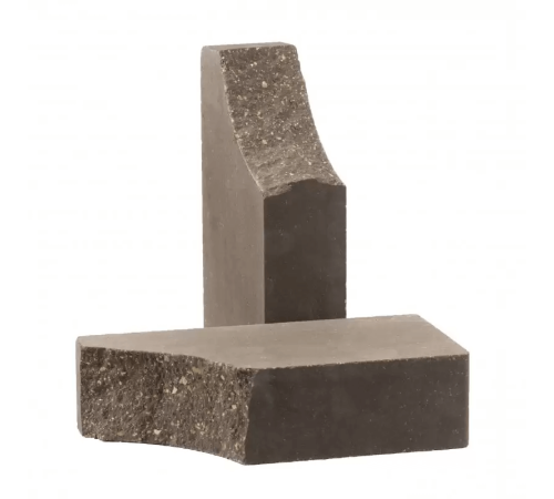 Кирпич Лицевой,Фасонный с одним вогнутым углом (КСЛТ-ВУ6)