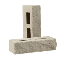 Кирпич облицовочный пустотелый колотый «Дикий камень» (КСПА1)