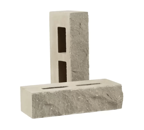 Кирпич облицовочный пустотелый колотый «Дикий камень» (КСПА1)