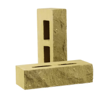 Кирпич облицовочный пустотелый колотый «Дикий камень» (КСПА2)