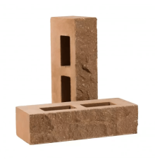 Кирпич облицовочный пустотелый колотый «Дикий камень» (КСПА3)