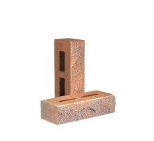 Кирпич облицовочный пустотелый колотый «Дикий камень» тычковый (КСПA46)