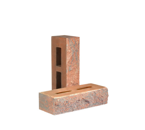 Кирпич облицовочный пустотелый колотый «Дикий камень» тычковый (КСПA46)