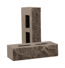 Кирпич облицовочный пустотелый колотый «Дикий камень» (КСПА6)