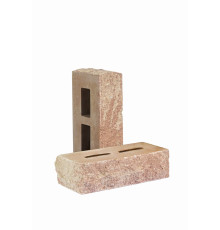 Кирпич облицовочный пустотелый колотый «Дикий камень» тычковый (КСПБ15)