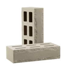 Кирпич облицовочный пустотелый фактурный «Зигзаг» (КСПД1-Ф)