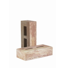 Блок-Кирпич облицовочный пустотелый фактурный «Зигзаг» (КСПД15-Ф)