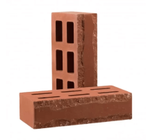 Кирпич облицовочный пустотелый фактурный «Зигзаг» (КСПД4-Ф)