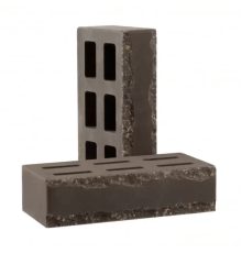 Кирпич облицовочный пустотелый фактурный «Зигзаг» (КСПД6-Ф)