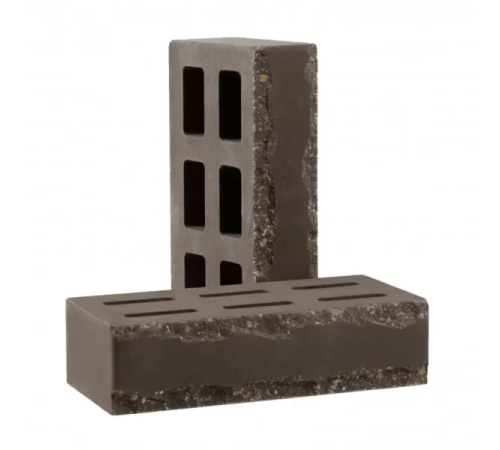 Кирпич облицовочный пустотелый фактурный «Зигзаг» (КСПД6-Ф)