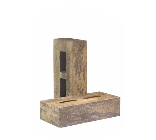 Кирпич облицовочный пустотелый гладкий цветной (КСПГ16)