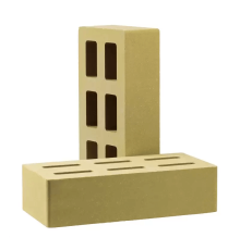 Кирпич облицовочный пустотелый гладкий (КСПГ2-Ф)