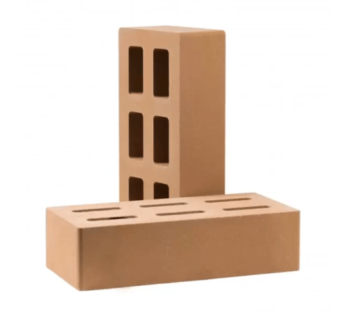 Кирпич облицовочный пустотелый гладкий (КСПГ3-Ф)