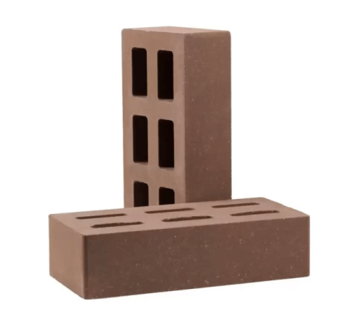 Кирпич облицовочный пустотелый гладкий (КСПГ5-Ф)