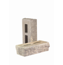 Кирпич облицовочный пустотелый фактурный тычковый «Гранит»(КСПТ-16)