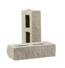 Кирпич облицовочный пустотелый фактурный тычковый «Гранит»(КСПТ1)