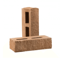 Кирпич облицовочный пустотелый фактурный тычковый «Гранит»(КСПТ3)