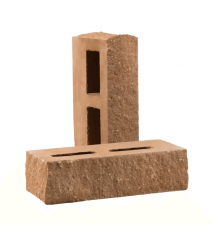 Кирпич облицовочный пустотелый фактурный тычковый «Гранит»(КСПТ3)