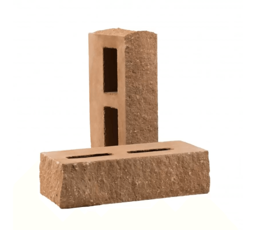 Кирпич облицовочный пустотелый фактурный тычковый «Гранит»(КСПТ3)