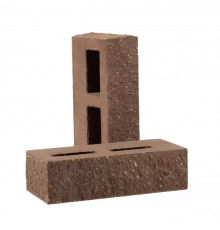 Кирпич облицовочный пустотелый фактурный тычковый «Гранит»(КСПТ5)