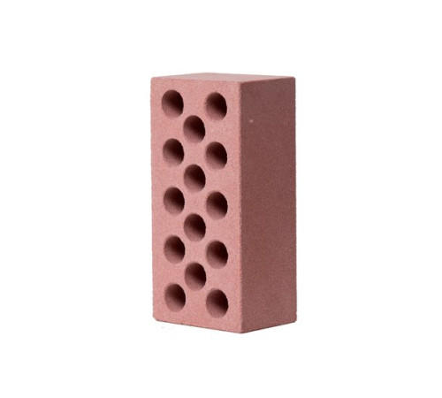 Кирпич силикатный утолщенный (полуторный) лицевой пустотелый (СУЛПу) красный М250