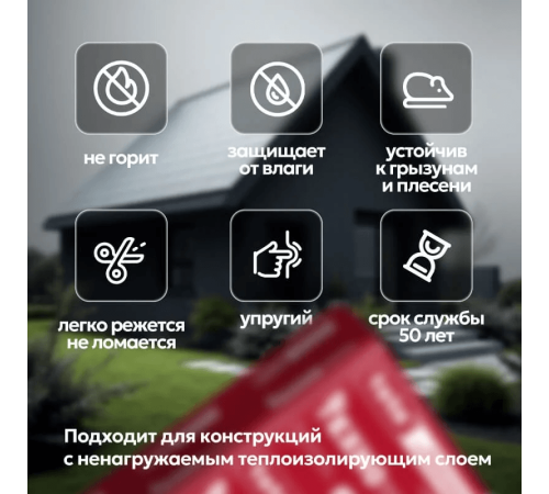 Плита минераловатная Технотерм 1250х610х100 8шт