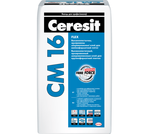 Клей для плитки Ceresit CM 16