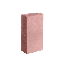 Кирпич силикатный одинарный лицевой полнотелый колотый угловой гидрофобизированный (СОЛПоКГ) красный