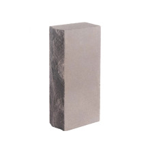 Кирпич силикатный одинарный лицевой полнотелый рустированный гидрофобизированный (СОЛПоРуГ) коричневый