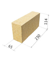 Кирпич печной шамотный ША5