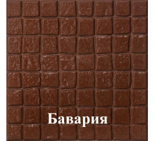 Тротуарная плитка Бавария (шоколадно коричневая)