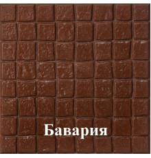 Тротуарная плитка Бавария (шоколадно коричневая)