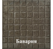 Тротуарная плитка Бавария (коричнево-серая)