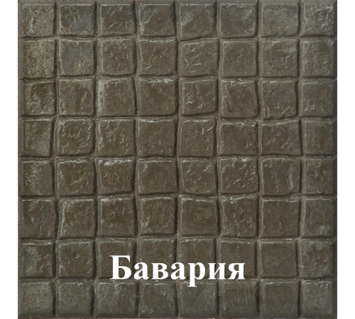 Тротуарная плитка Бавария (коричнево-серая)
